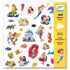 160 Sticker Meerjungfrauen - 08885 Djeco
