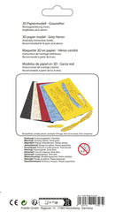 3D Graureiher Papiermodell - Fridolin