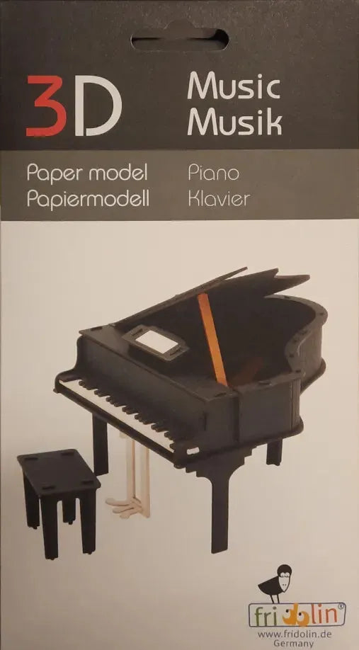3D Klavier Papiermodell - 11571 Fridolin
