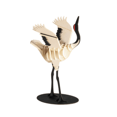 3D Kranich Papiermodell Fridolin