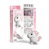 3D Papier - Einhorn Carletto