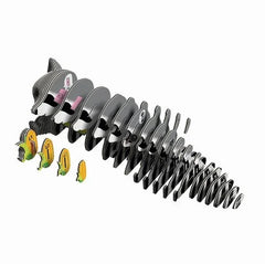 3D Papier - Waschbär - Carletto