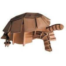 3D Schildkröte Papiermodell Fridolin