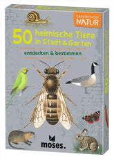 50 heimische Tiere in Stadt & Garten Moses