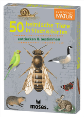50 heimische Tiere in Stadt & Garten Moses