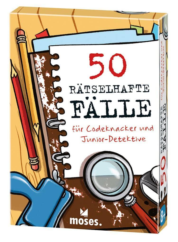 50 rätselhafte Fälle für Codeknacker und Junior-Detektive Moses