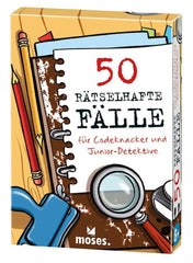 50 rätselhafte Fälle für Codeknacker und Junior-Detektive Moses