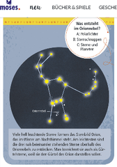 50 Sternbilder & Planeten Moses