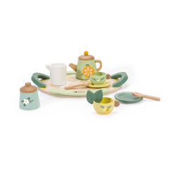 Vintage Tee-Set aus Holz | Rollenspiel ab 3 Jahren
