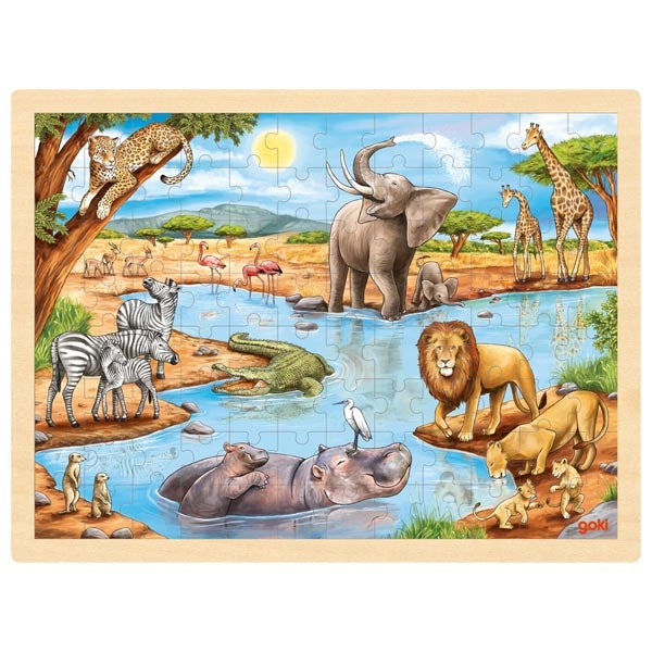 Puzzle 96 Afrikanische Savanne