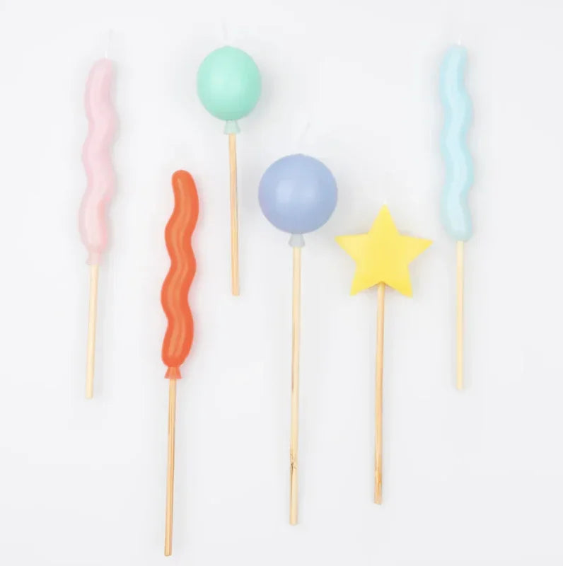 6 Geburtstagskerzen Meri Meri - 285684 Meri Meri