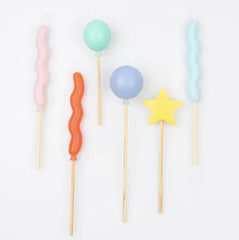 6 Geburtstagskerzen Meri Meri - 285684 Meri Meri