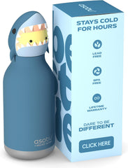 Trinkflasche Hai 460ml Thermo