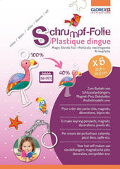 Schrumpffolie A4 transparent – 5 Bogen