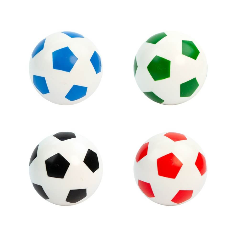 Flummi Fußball 4cm - verschiedene Farben
