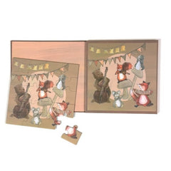 Magnetisches Puzzle-Buch Musiker, mit 2 Puzzeln