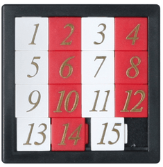 Zahlen-Schiebepuzzle - 3875000 kunstundspiel 