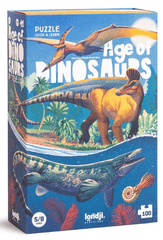 Puzzle 100 Teile - Age of Dinosaurs Londji