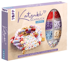 Katsuki - Schmuckset mit Buchstabenperlen - LOVE - 4007742184018 kunstundspiel 