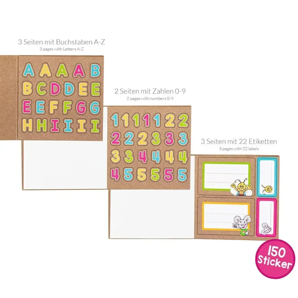 ABC CHAMPIONS Stickerbuch 150 Sticker - 4032722956453 Trendhaus