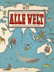 Alle Welt - Das Landkartenbuch Moritz Verlag
