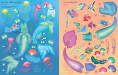 Anziehpuppen-Stickerbuch: Meerjungfrauen Kartoniert. Usborne Verlag