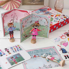 Anziehspiel kleiner Kleiderschrank - DJ09859 Djeco