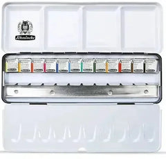 Aquarellkasten Akademie - 12, 1/2 Näpfchen Schmincke