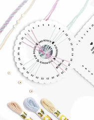 Armbänder - Bracelets Kumihimo PASTELL Folia