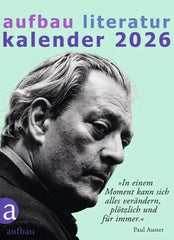 Aufbau Literatur Kalender 2026 - 9783351042622 Aufbau Verlag