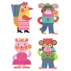 Ausmalbilder Glitzer Djeco