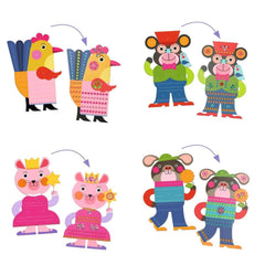 Ausmalbilder Glitzer Djeco