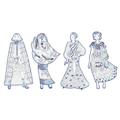 Ausmalbilder - Laura (helllila) Djeco