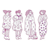 Ausmalbilder - Rosemary (pink) Djeco