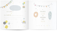 Baby-Album ,,Hurra, du bist da'' Goldbuch