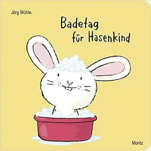 Badetag für Hasenkind Moritz Verlag