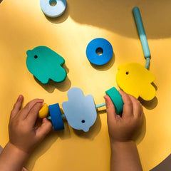 Badewannenfädelspiel Beedi - Fisch Manchild Quut