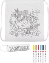 Bastelset Sportbeutel & Schlampermäppchen Baumwolle - Unterwasserwelt Baiers