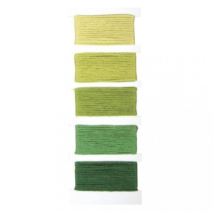 Baumwoll Stickgarn - Grün Rayher