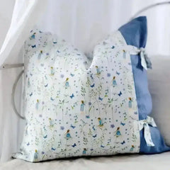 Baumwollstoff Elfengarten blau Acufactum