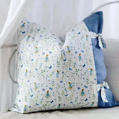 Baumwollstoff Elfengarten blau Acufactum