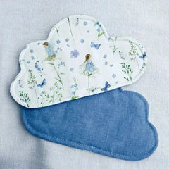 Baumwollstoff Elfengarten blau Acufactum