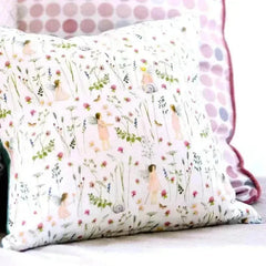 Baumwollstoff Elfengarten rosa Acufactum