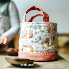 Baumwollstoff - Emma Koralle Acufactum