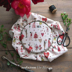 Baumwollstoff Liebe Acufactum