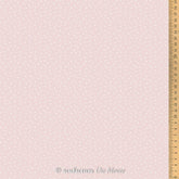 Baumwollstoff - Tupfen altrosa-weiß Acufactum