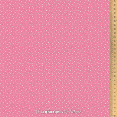 Baumwollstoff - Tupfen rosapink Acufactum
