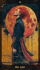 Bernsteinmond Tarot - 78 Tarotkarten und 80-seitiges Booklet - 4250375102564 Königsfurt Urania