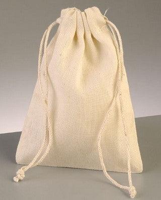 Beutel mit Zugband Baumwolle - 15x10cm Efco