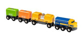 BRIO Güterzug mit drei Waggons Brio